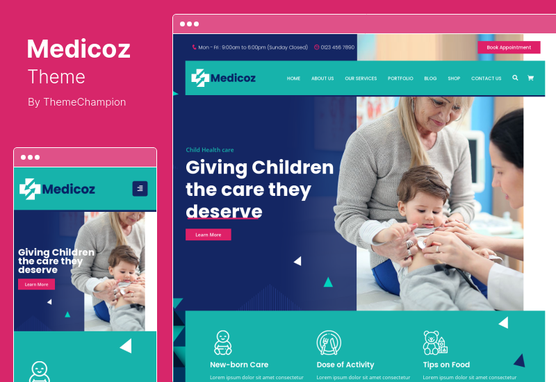 Medicoz Teması - Klinik ve Eczacılık WordPress Teması
