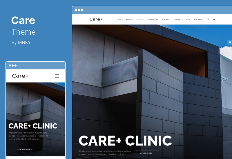 Care Theme — тема WordPress для блогов о медицине и здоровье