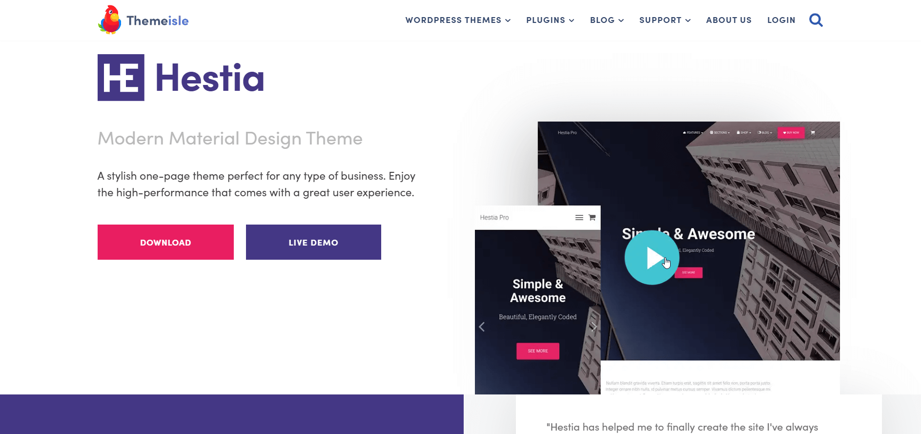 Hestia WooCommerce-Themen