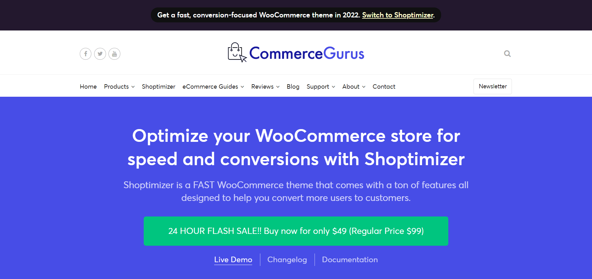 Temi Shoptimizer WooCommerce