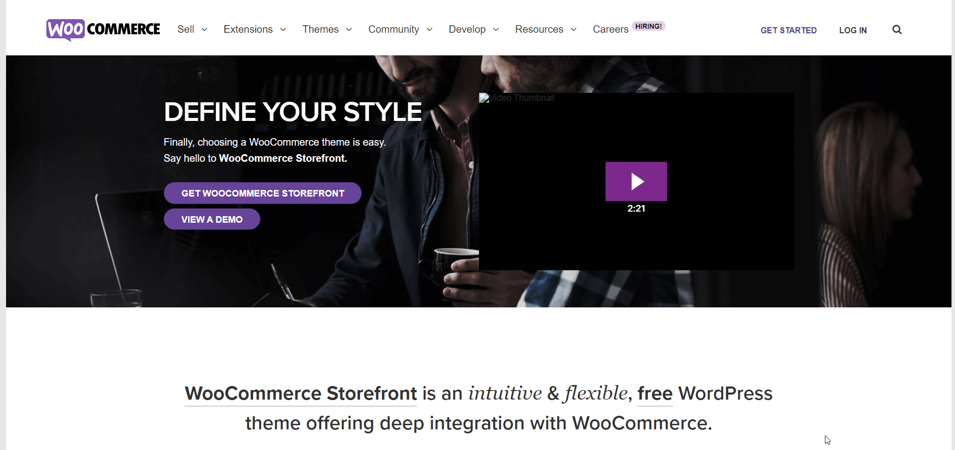 Витрина WooCommerce темы