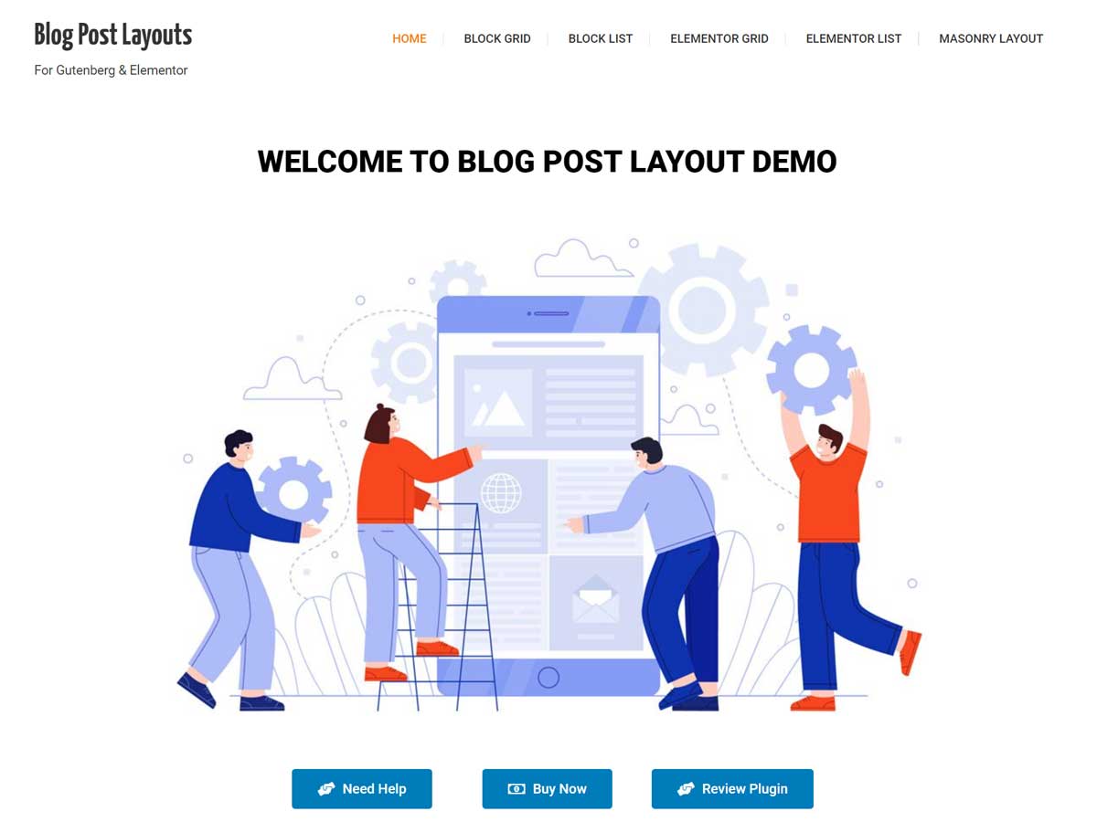 Blog-Post-Layouts-Plugin . บล็อก-โพสต์-เลย์เอาต์-ปลั๊กอิน