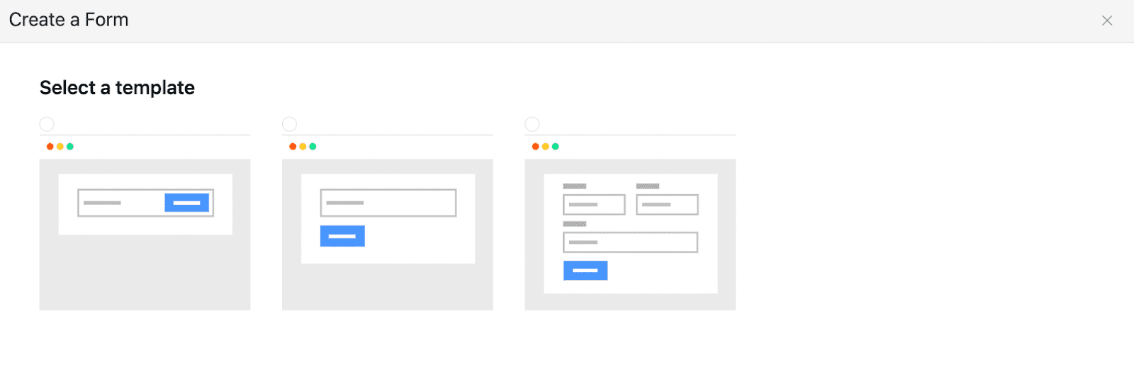 modelli di moduli fluentcrm