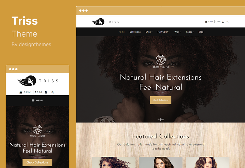 Triss Theme - Beauty Cosmetics Shop WooCommerce-Theme