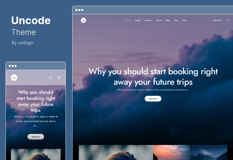 Uncode Theme - 创意和 WooCommerce WordPress 主题