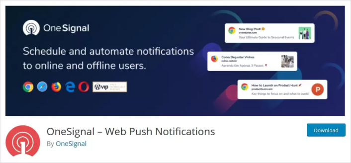 OneSignal sebagai alternatif pushwoosh