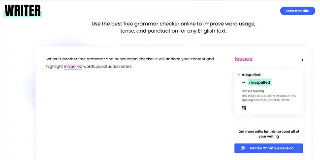 writer punctuation checker