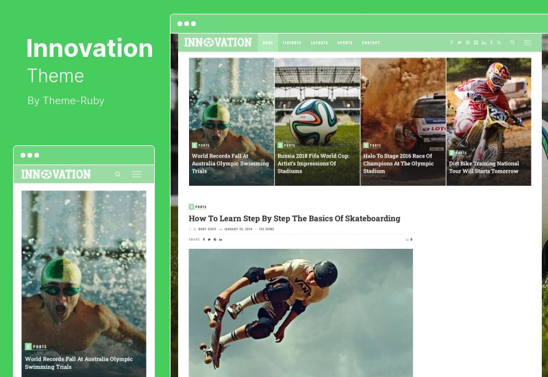 Thème Innovation - Thème WordPress Multi-Concept News, Magazine & Blog