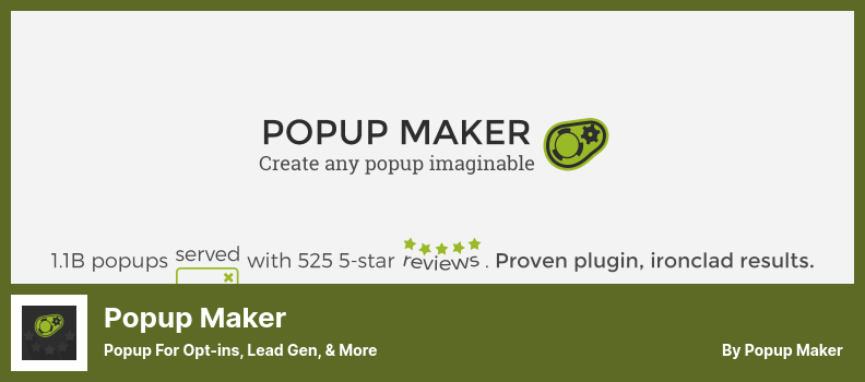 Plugin Popup Maker - Popup para opt-ins, geração de leads e mais