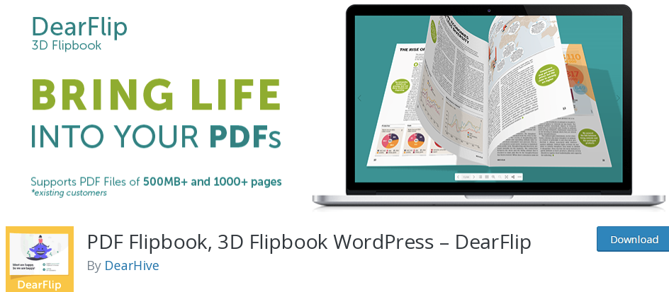 pda-dearflip-wordpress-flipbook-bebas plugin