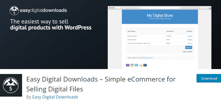 Einfaches Plugin für digitale Downloads