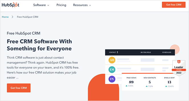 HubSpot best CRM for business