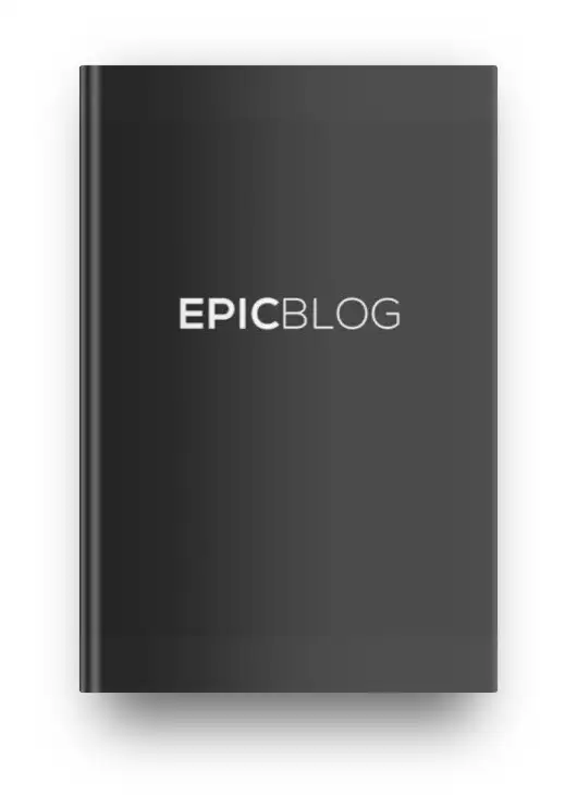 블로거를 위한 최고의 책: EPIC BLOG