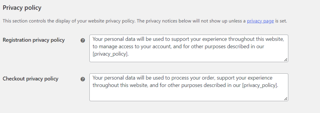 pagar política de privacidad