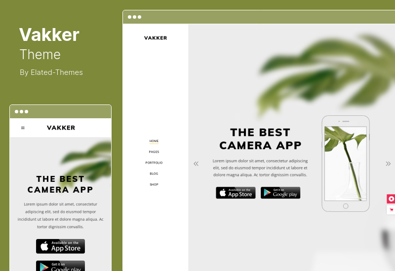 ธีม Vakker - หน่วยงานออกแบบสร้างสรรค์ WordPress Theme