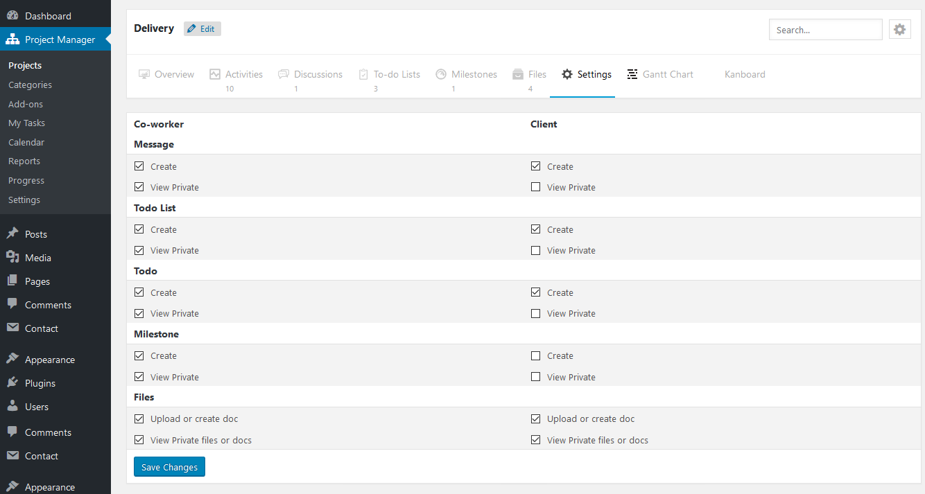 cpm-file-manager-paramètres