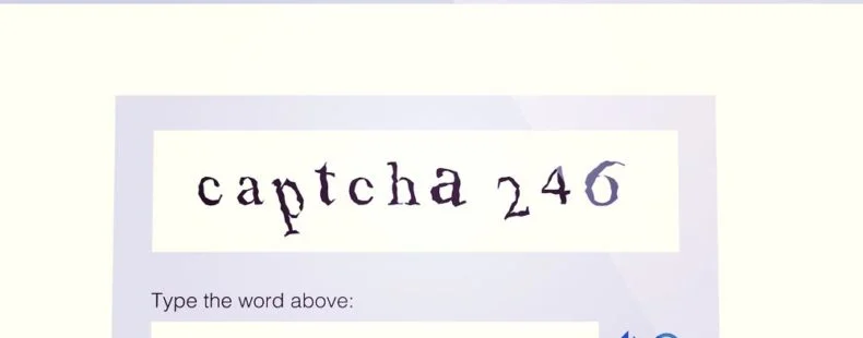 przykład CAPTCHA