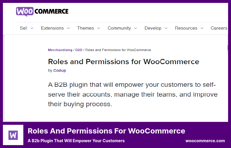 WooCommerceプラグインの役割と権限-顧客に力を与えるB2bプラグイン