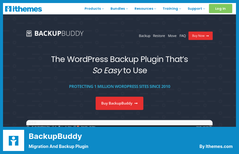 BackupBuddy Plugin — плагин для миграции и резервного копирования