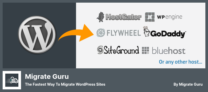 Migrate Guru Plugin - Der schnellste Weg, WordPress-Sites zu migrieren