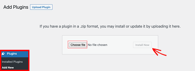 Install a WordPress plugin