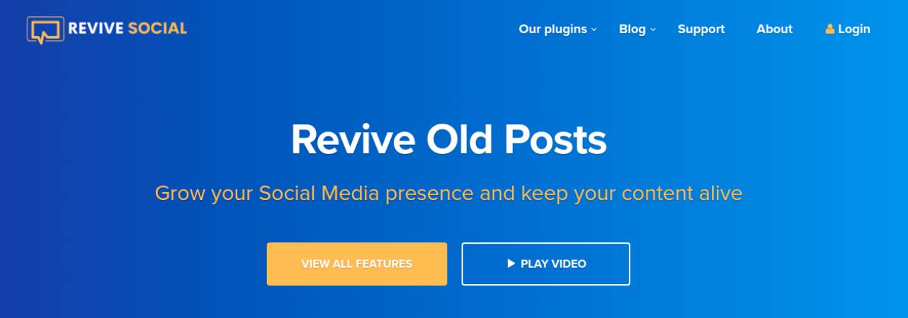 Revive Social：用于社交媒体增长的高级 WordPress 插件