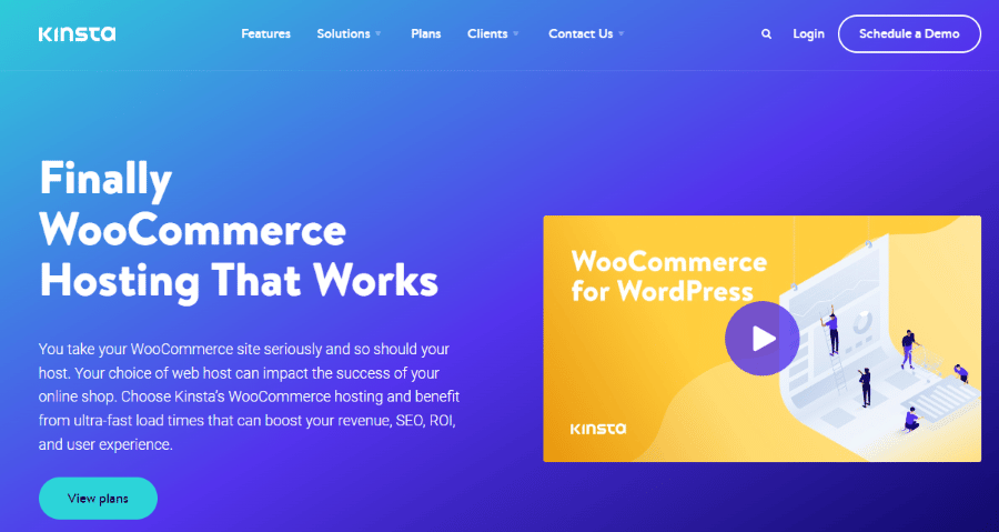 使用 Kinsta 託管的 WooCommerce