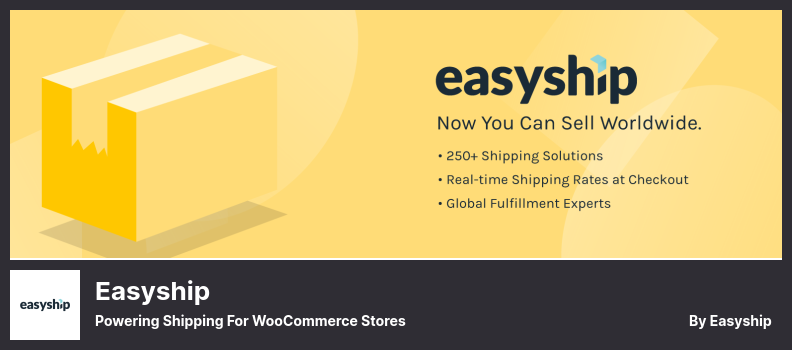 Plugin Easyship - Potenzia la spedizione per i negozi WooCommerce