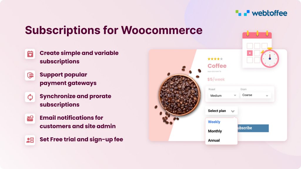 Plugin d'abonnement WooCommerce