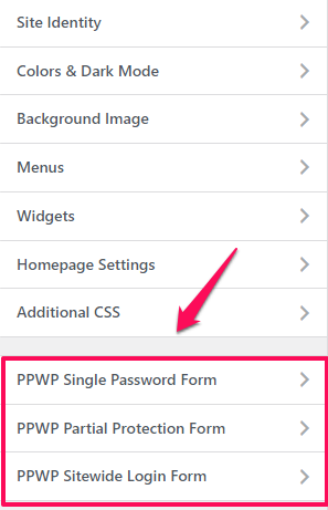 PPWP Pro: Opsi penyesuaian formulir sandi PPWP