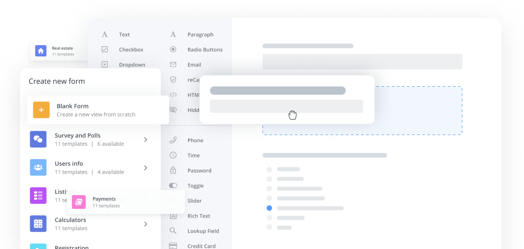 ตัวสร้างแบบลากและวางของ Forms ที่น่าเกรงขามทำให้สิ่งต่างๆ เป็นเรื่องง่ายสำหรับผู้ใช้