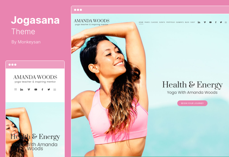 Tema Jogasana - Tema WordPress Berorientasi Yoga