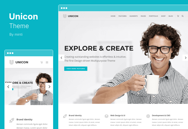 Unicon Theme – Designorientiertes Mehrzweck-WordPress-Theme