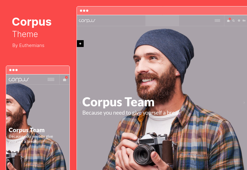 Corpus Theme - Tema de WordPress Corporativo Responsivo