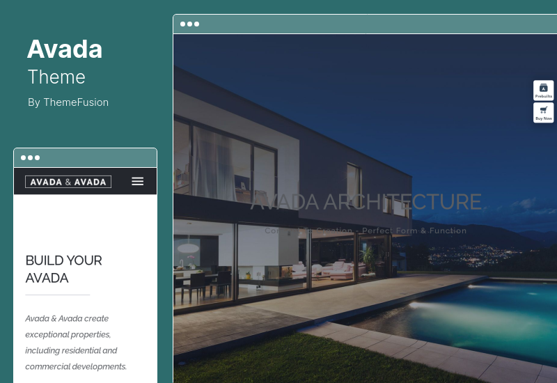 Avada 主題 - WordPress 和 WooCommerce 主題的網站構建器