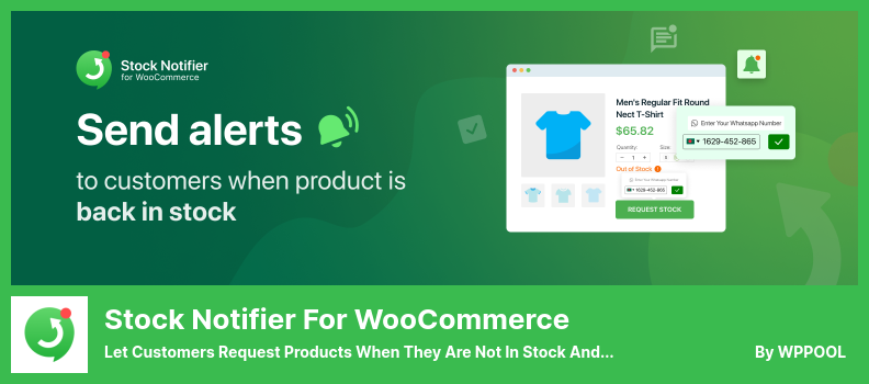 ตัวแจ้งสต็อกสำหรับปลั๊กอิน WooCommerce - ให้ลูกค้าขอผลิตภัณฑ์เมื่อไม่มีในสต็อกและแจ้งเตือนผ่าน WhatsApp