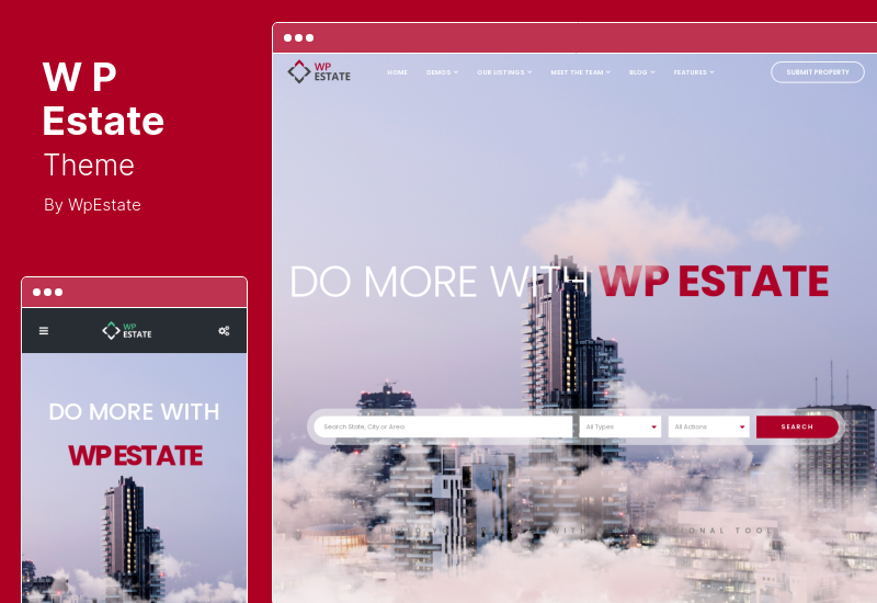 Tema WPEstate - Tema WordPress pentru imobiliare