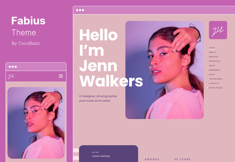 Fabius Theme - Lanjutkan Tema WordPress