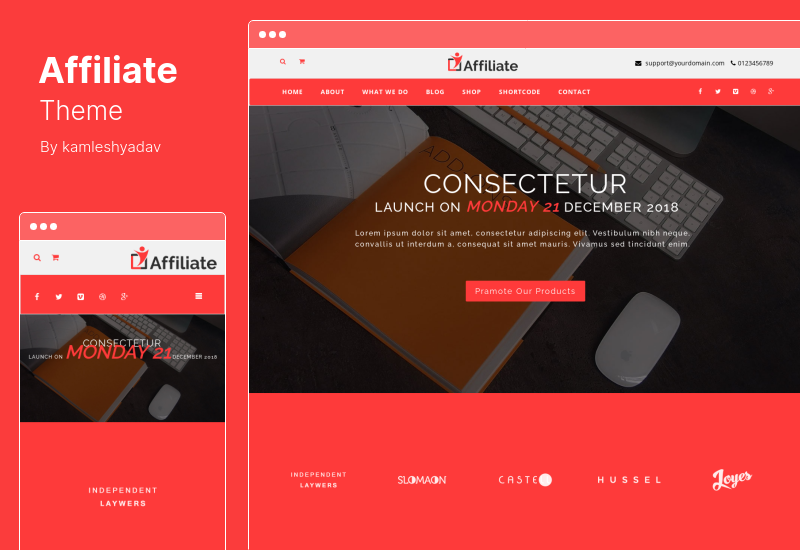 Affiliate Theme - Affiliate Marketing WordPress Theme