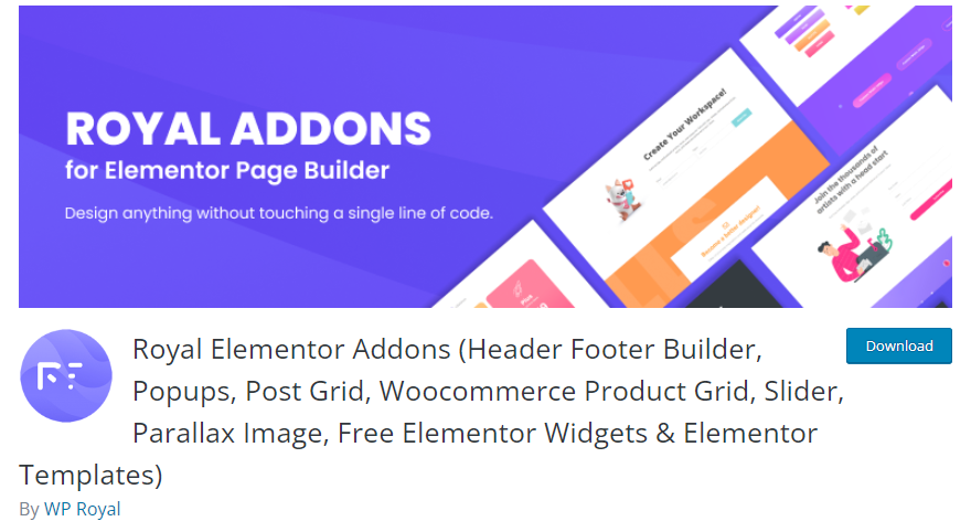 Royal Elementor Addons - WordPress で最高の Lottie アニメーション プラグイン