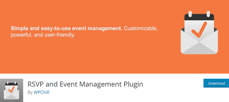 Plugin de RSVP e gerenciamento de eventos