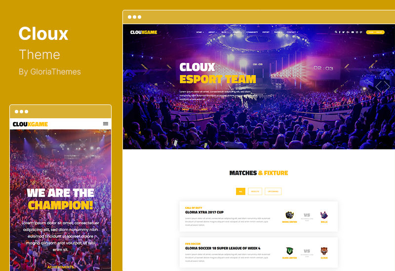 Tema Cloux - Tema WordPress de jogos e jogos