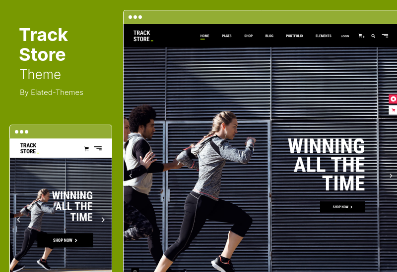 Thème TrackStore - Thème WordPress pour magasin de sport