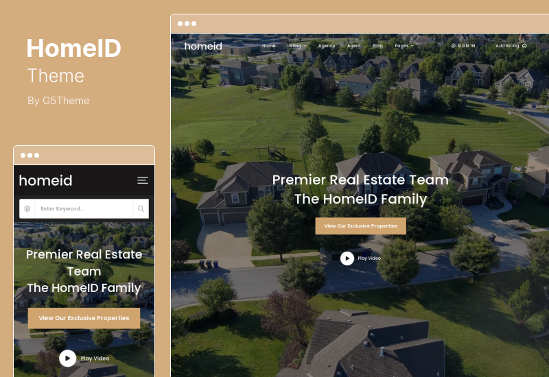 Tema HomeID - Tema WordPress pentru imobiliare