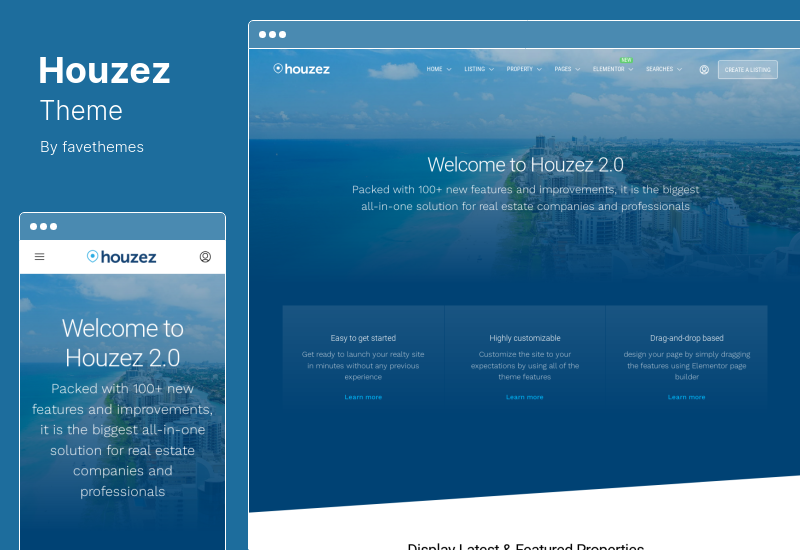 Tema Houzez - Tema WordPress Imobiliário