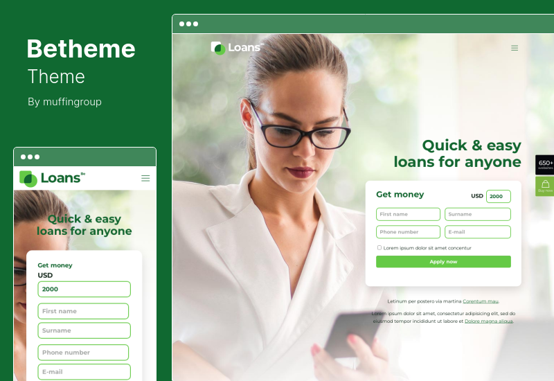 Betheme-Thema – Responsives Mehrzweck-WordPress-WooCommerce-Thema