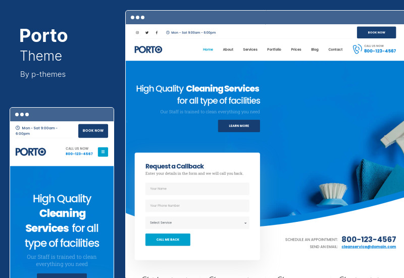 Porto Theme - Mehrzweck-WooCommerce-Thema