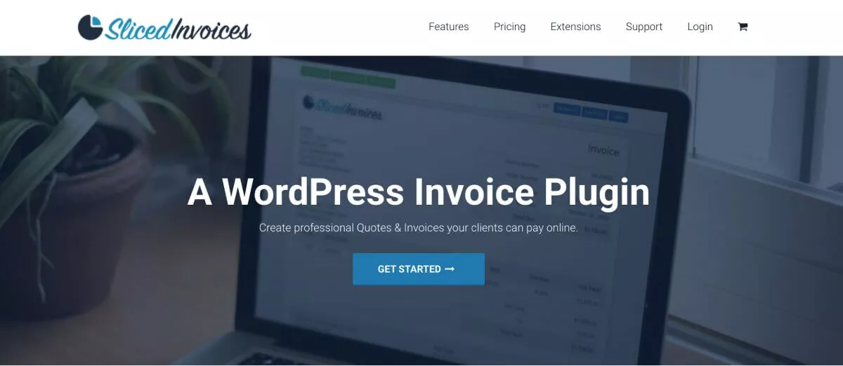 WordPress の請求プラグインである Sliced Invoices。