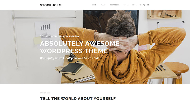 Stockholm WordPress theme