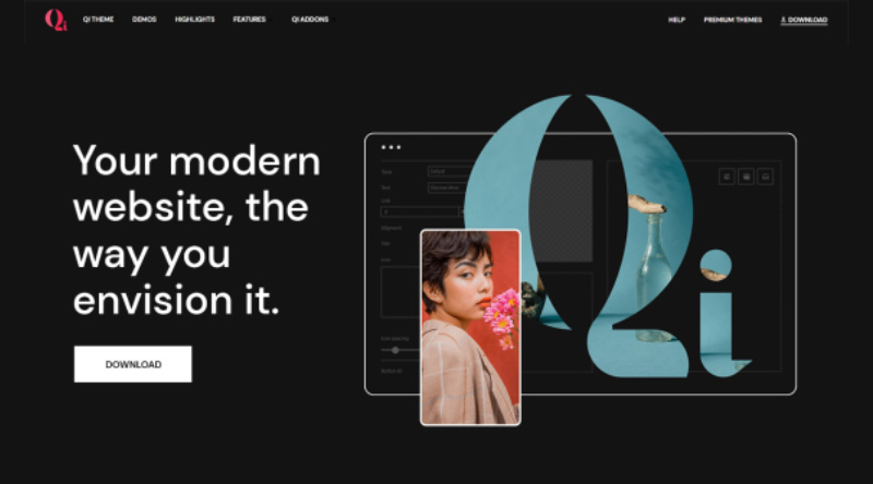 Qi Premium WordPress theme